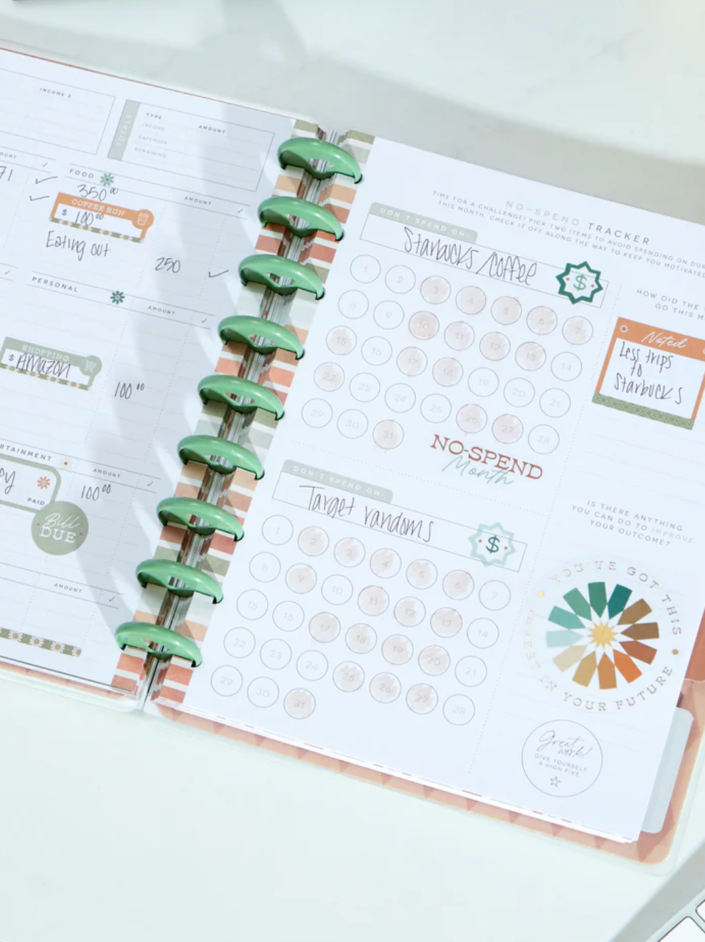 Reflect & Grow Budget Journal