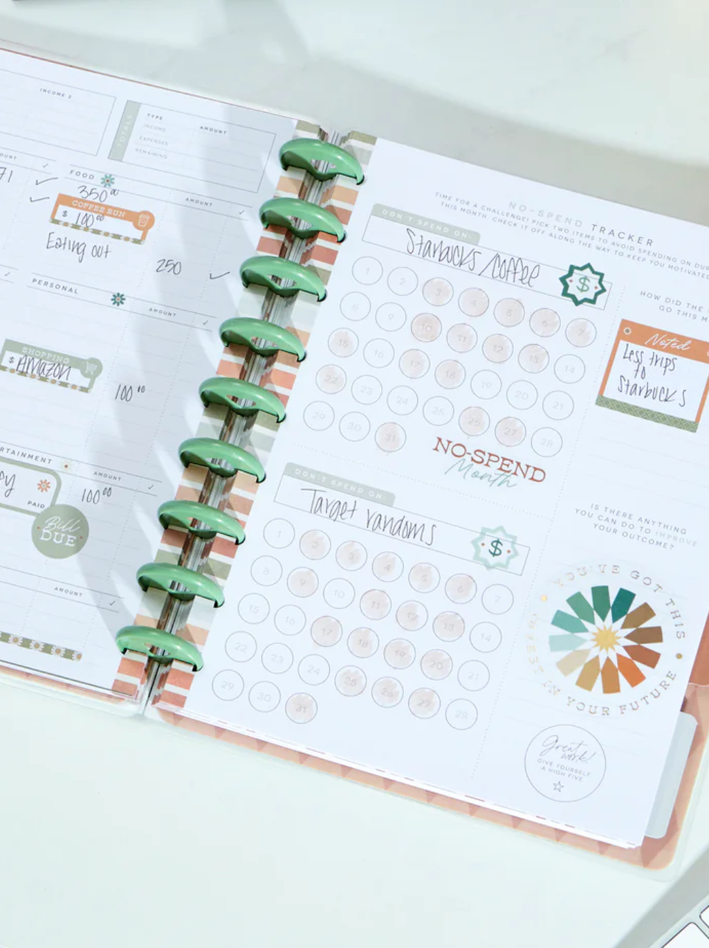 Reflect & Grow Budget Journal